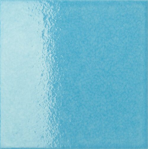 citta di faenza geo azzurro 6x6 wall tile
