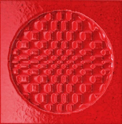 geo rosso wall tile