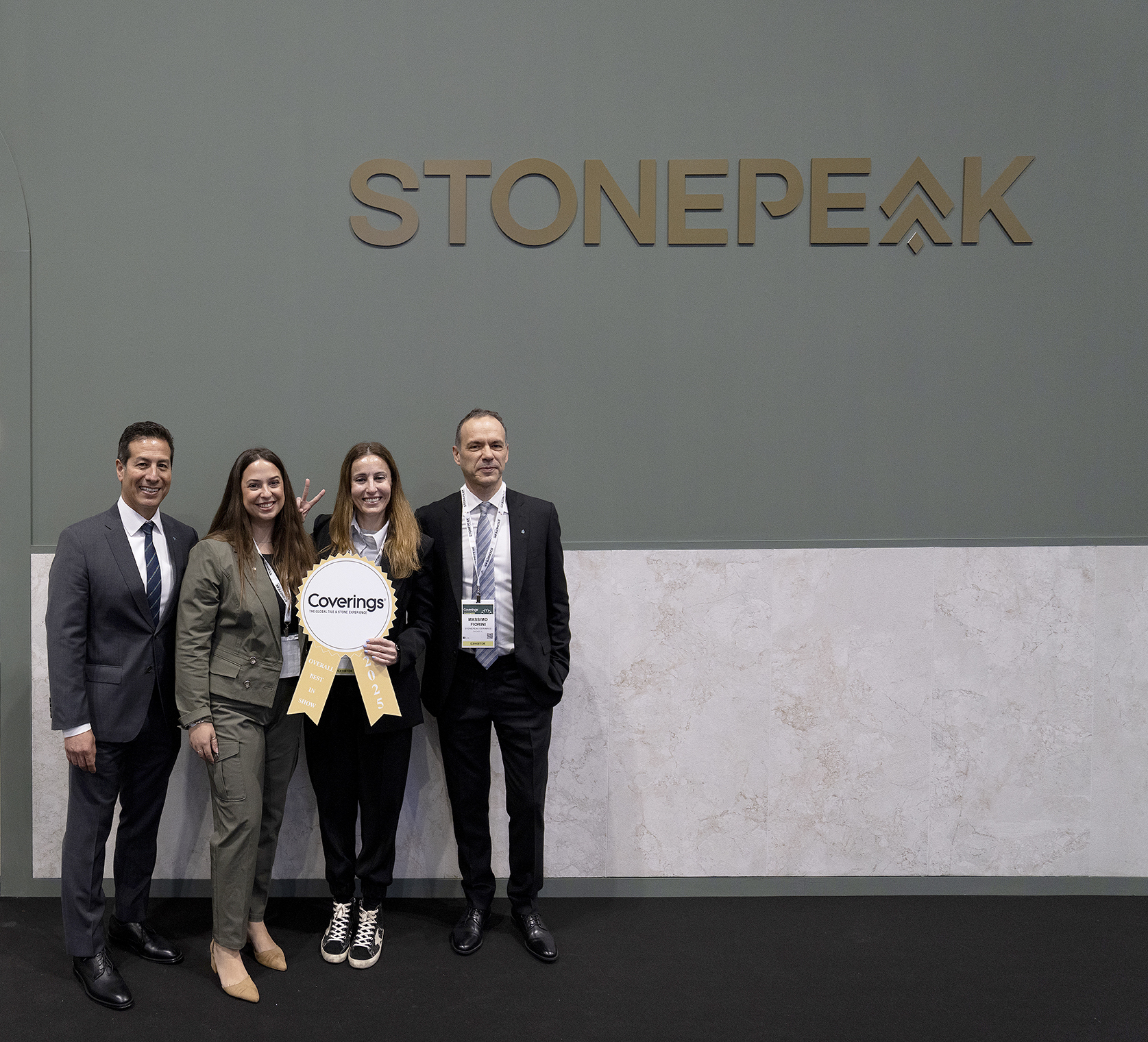 Stonepeak Wins Overall Best In Show Award at Coverings 2025