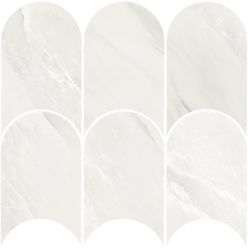 Delicato Bianco Arch Mosaic