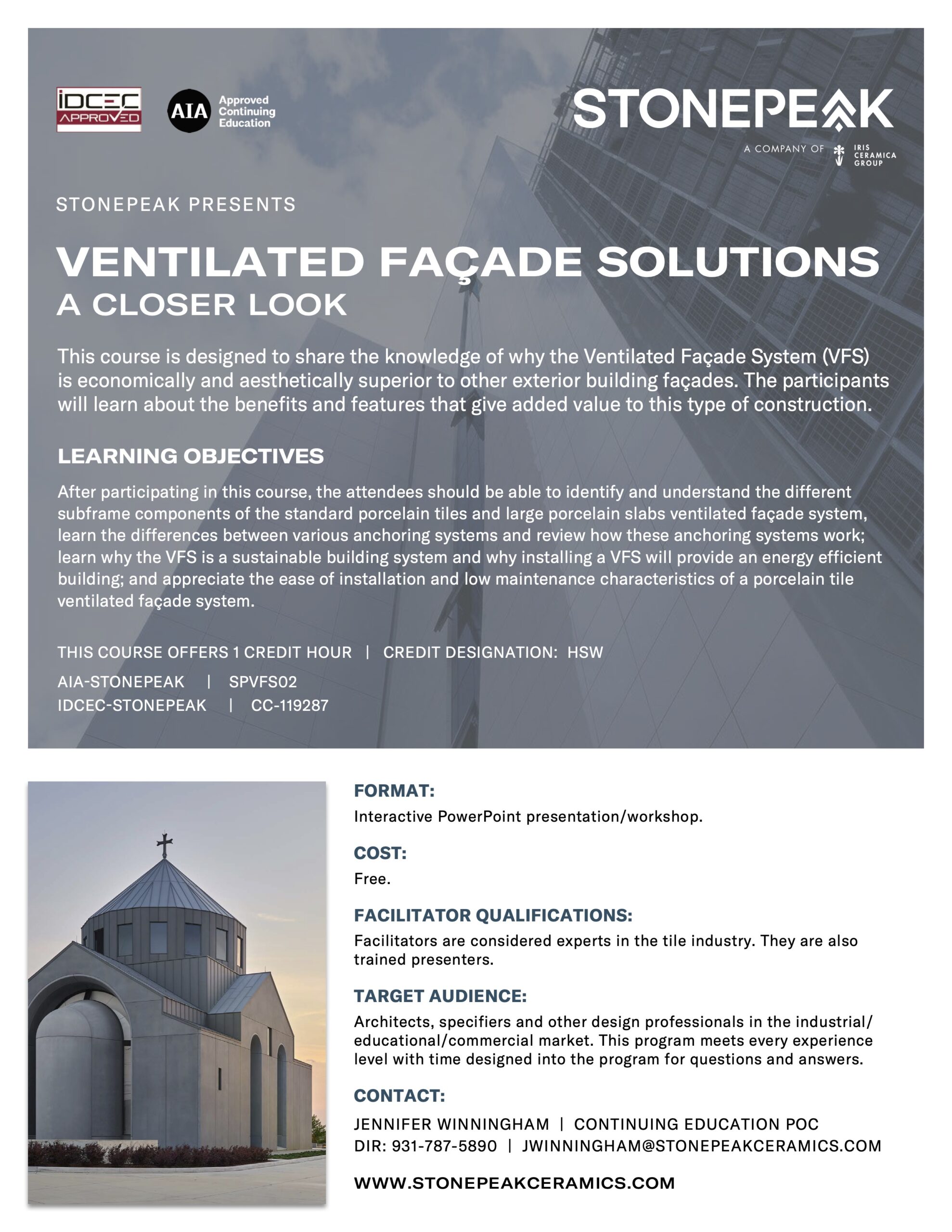 SP_CEU_Summary Flyer_2026_Ventilated Facade Solutions – A Closer Look